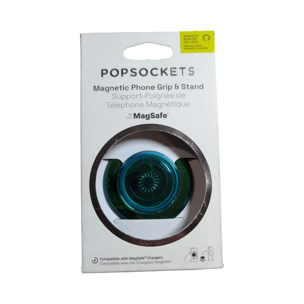 40-O‎ PopSockets PopGrip Magnetic Phone Grip & Stand MagSafe - Nightshade Green